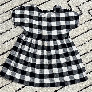 Zara Checkered Kids Dress